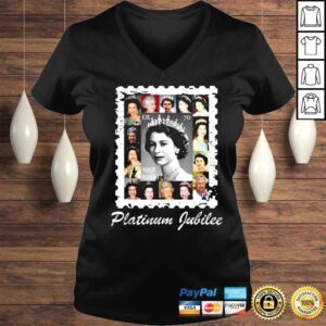 VLadies Queen Elizabeths Platinum Jubilee 70 years Celebration 2022 TShirt