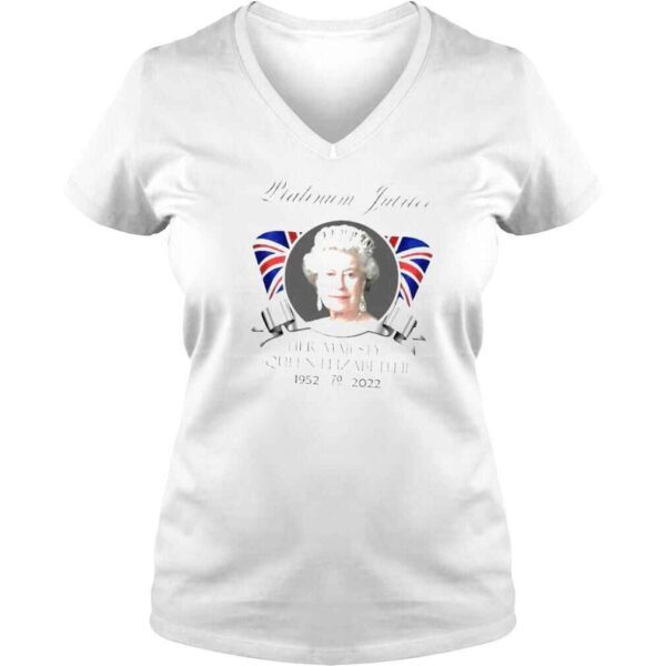 Queen elizabeth iI platinum jubilee 70 years birthday shirt - Image 2