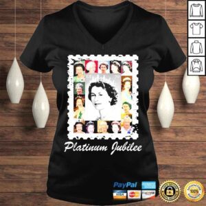 VLadies Queen elizabeths platinum jubilee 70 years celebration 2022 shirt