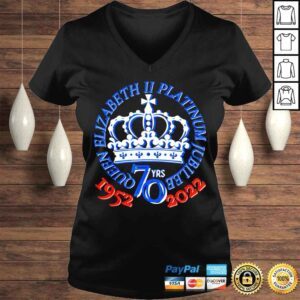 VLadies Queen platinum jubilee 2022 queens jubilee uk shirt