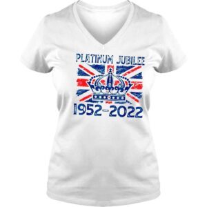 VLadies Queens platinum jubilee 2022 70th british platinum jubilee shirt