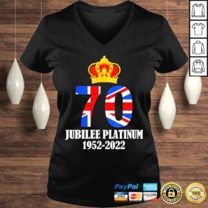 VLadies Queens platinum jubilee 2022 queens 70th jubilee shirt