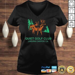 VLadies Quiet Golf Club Merch Chris D�elia Wears Quiet Golf Club Laguna Canyon Ca Shirt Mystic7 Shirt