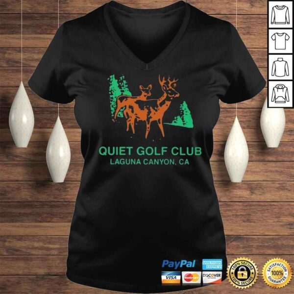 Quiet Golf Club Merch Chris D�elia Wears Quiet Golf Club Laguna Canyon Ca Shirt Mystic7 Shirt - Image 2