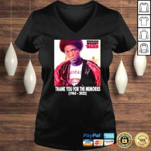 VLadies RIP Bernard Wright 1963 2022 Thank You For The Memories TShirt