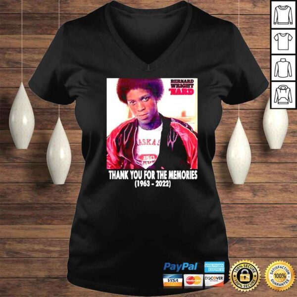 RIP Bernard Wright 1963 2022 Thank You For The Memories TShirt - Image 2