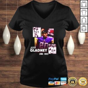 VLadies RIP Jeff Gladney 1996 2022 Thank You For The Memories Shirt