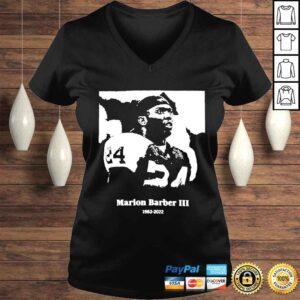 VLadies RIP Marion Barber III 19832022 Remembrance shirt