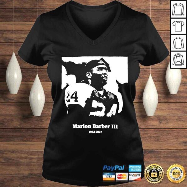 RIP Marion Barber III 19832022 Remembrance shirt - Image 2