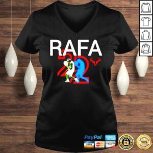 VLadies Rafael Nadal Kunst 22 champions shirt