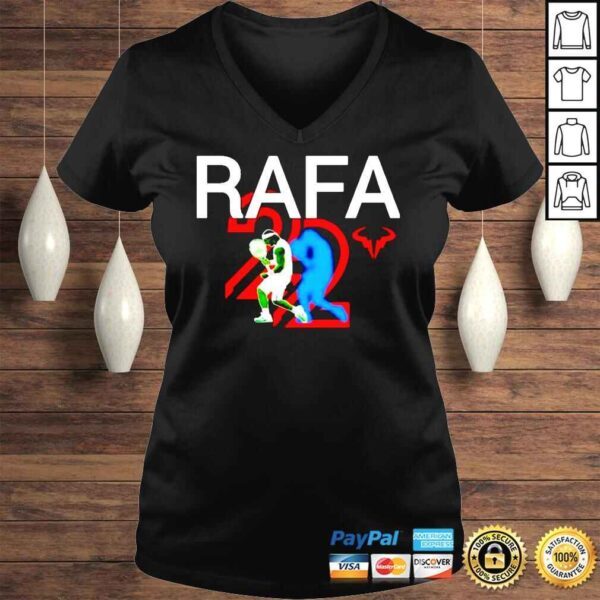 Rafael Nadal Kunst 22 champions shirt - Image 2