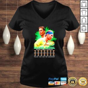 VLadies Rafael Radal Roland Garros Champions thank you for the memories shirt