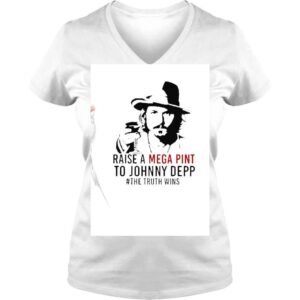 VLadies Raise a Mega Pint to Johnny Depp Shirt