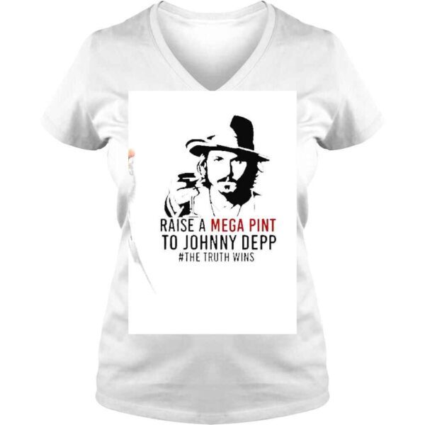 Raise a Mega Pint to Johnny Depp Shirt - Image 2