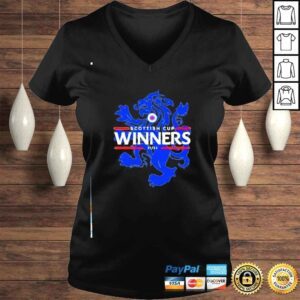 VLadies Rangers Club Scottish Cup Winners 2022 Shirt