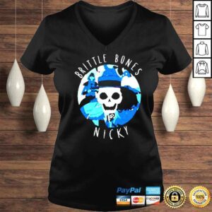 VLadies Rare Americans Brittle Bones Nicky Character shirt