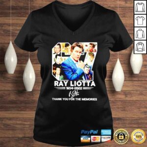 VLadies Ray Liotta 19572022 Tribute To Legend Thank You For The Memories shirt