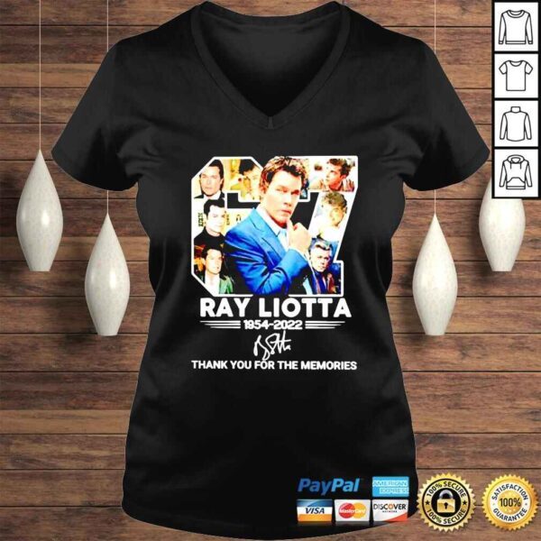 Ray Liotta 19572022 Tribute To Legend Thank You For The Memories shirt - Image 2