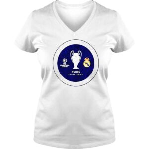 VLadies Real Madrid Champions Stade De France Final Paris TShirt