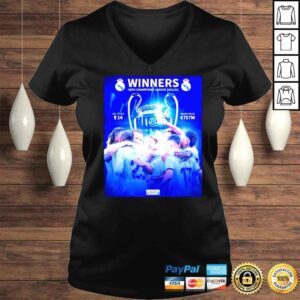 VLadies Real Madrid Winners Champions League 2022 shirt