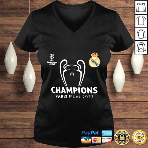 Real madrid mens UCL 2022 winner hoody hoddie - Image 2