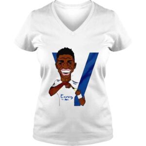 VLadies Real madrid vinicius junior comic win champions shirt