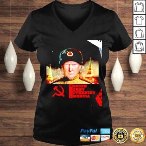 VLadies Red Army Donald Trump MAGA Moscow Agent Governing America shirt