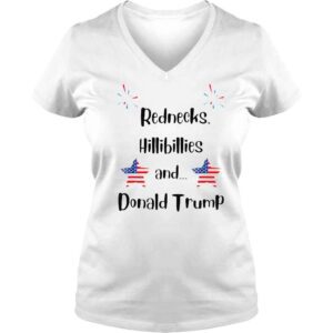 VLadies Rednecks Hillbillies And Donald Trump Shirt