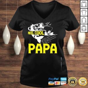 VLadies Reel cool papa fishing dad fathers day shirt