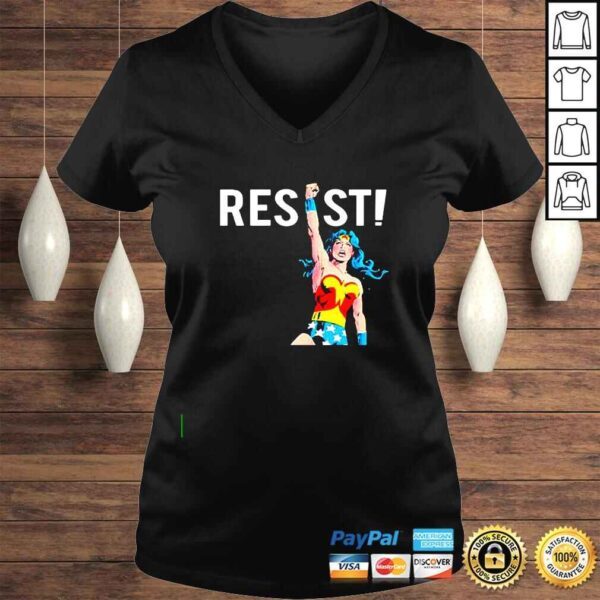 Resist Wonder Woman shirt - Image 2