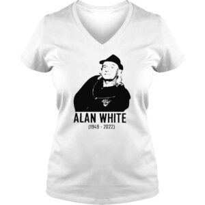 VLadies Rest In Peace Alan White Dies At 72 TShirt