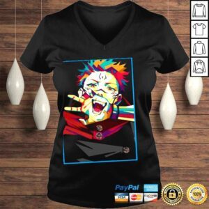 VLadies Retro jujutsu kaisen anime shirt