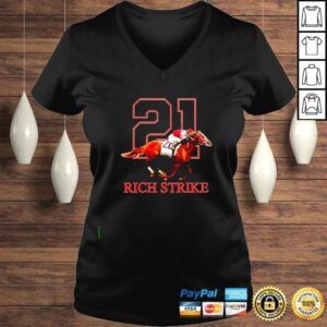 VLadies Rich Strike Horse Champion Road to the Kentucky Derby shirt