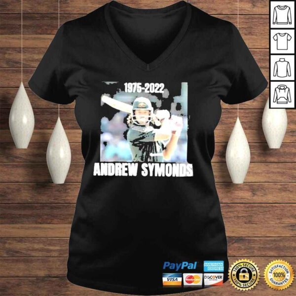 Rip andrew symonds 1975 2022 thank you for the memories shirt - Image 2