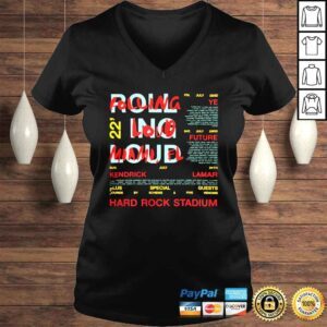 VLadies Rolling Loud Rl Exclusive Miami 2022 Line Up shirt