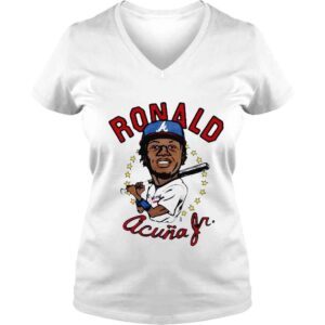 VLadies Ronald Acuna Jr Atlanta Braves Shirt