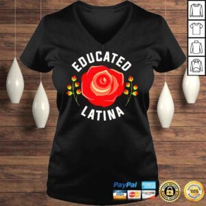 VLadies Rose educated latina shirt