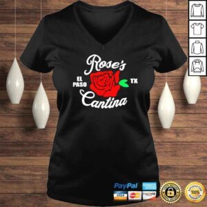 VLadies Roses El Paso Cantina TShirt