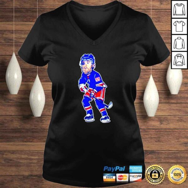 Ryan Lindgren New York Rangers RL Black Eye shirt - Image 2