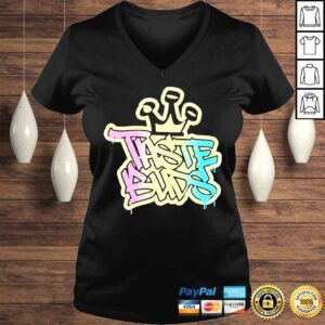 VLadies Sal vulcano taste buds graffitI shirt