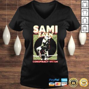 VLadies Sami Zayn Conspiracy Victim shirt