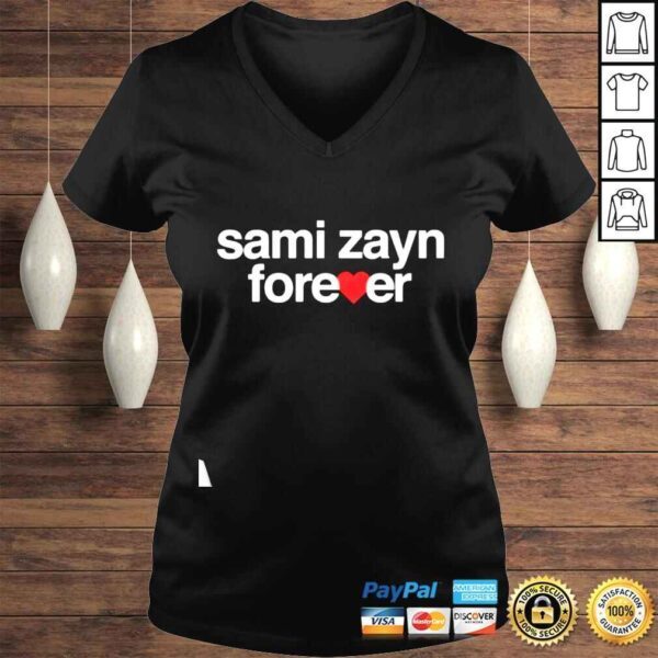 Sami Zayn Sami Zayn Forever shirt - Image 2