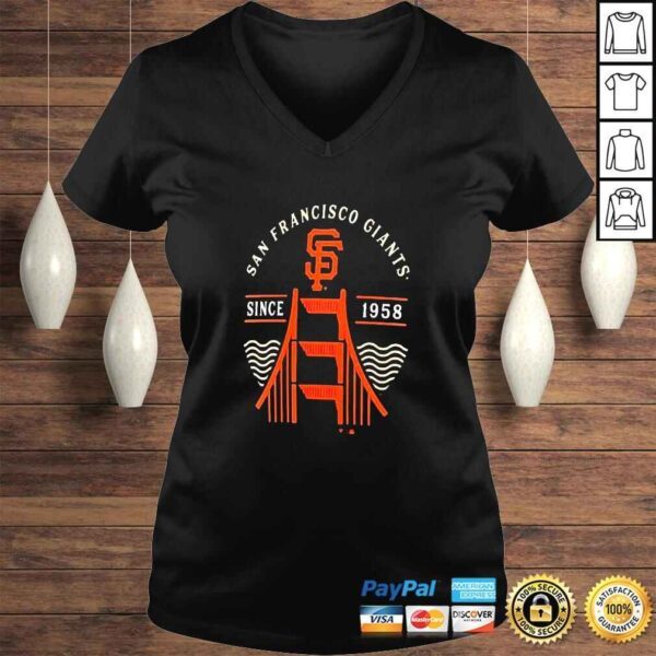 San Francisco Giants Fanatics Branded Iconic Bring It T Since 1958 shirt - Image 2