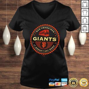 VLadies San Francisco Giants It Doesnt Get More Hometown shirt