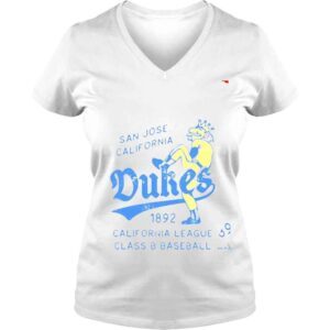 VLadies San Jose Dukes California Vintage Minor League Baseball shirt