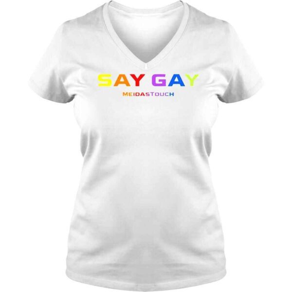 Say Gay Meidas Touch shirt - Image 2