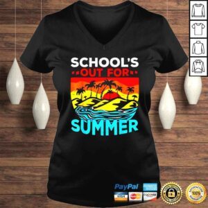 VLadies Schools out for summer vintage shirt