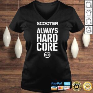 VLadies Scooter Always Hard Core TShirt