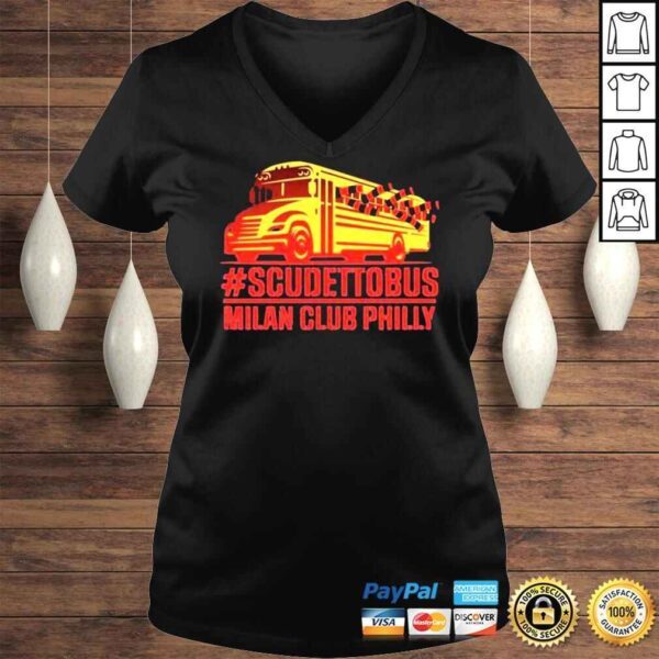 Scudettobus Milan Club Philly Milan Club Philly Shirt - Image 2