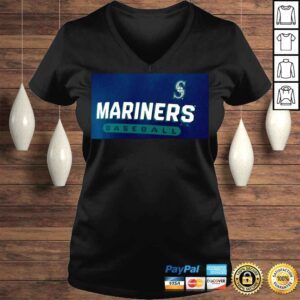 VLadies Seattle Mariners Navy Tee Shirt